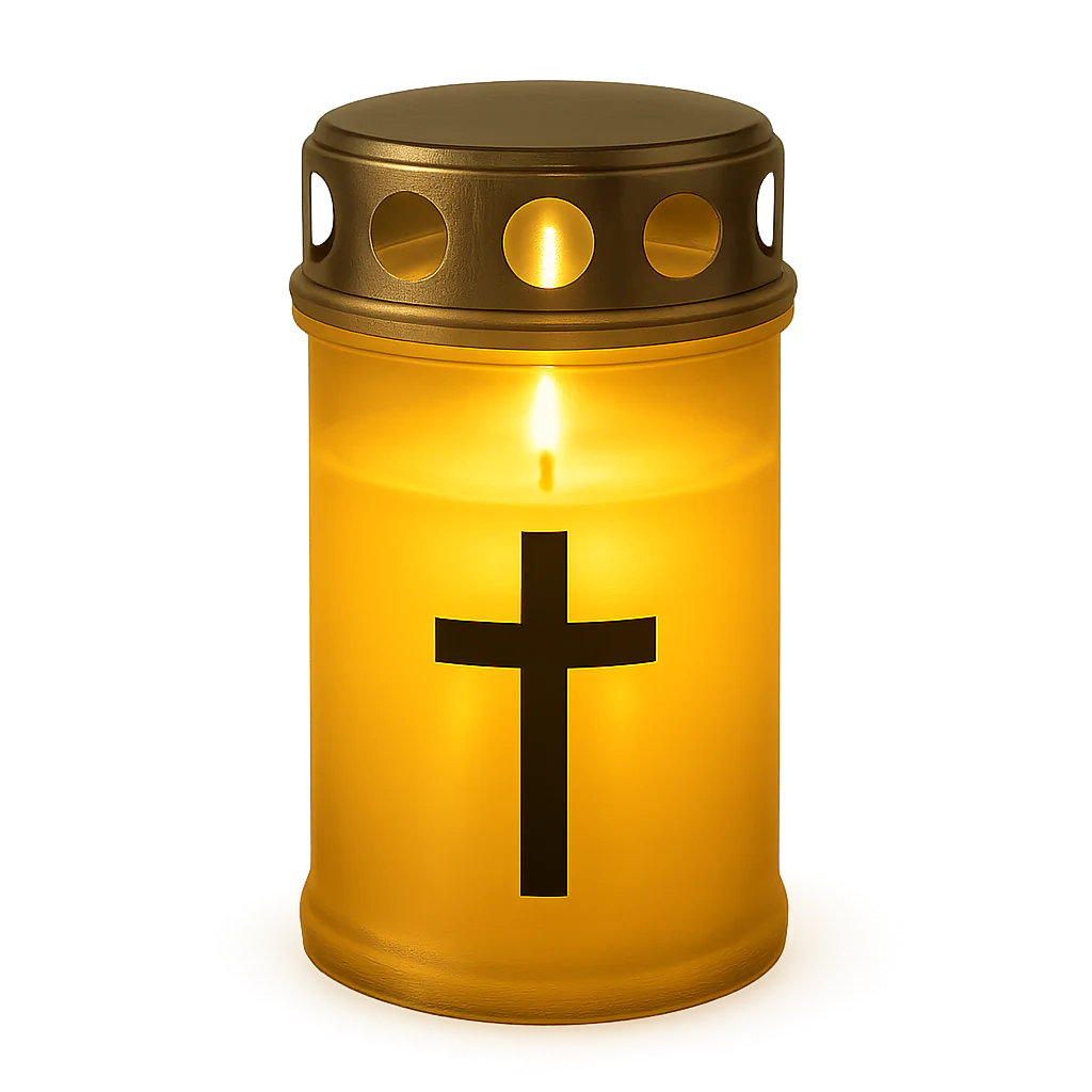 Жовта лампадка